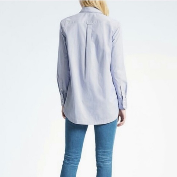 Banana Republic Bow Neck Button Up - Picture 3 of 5